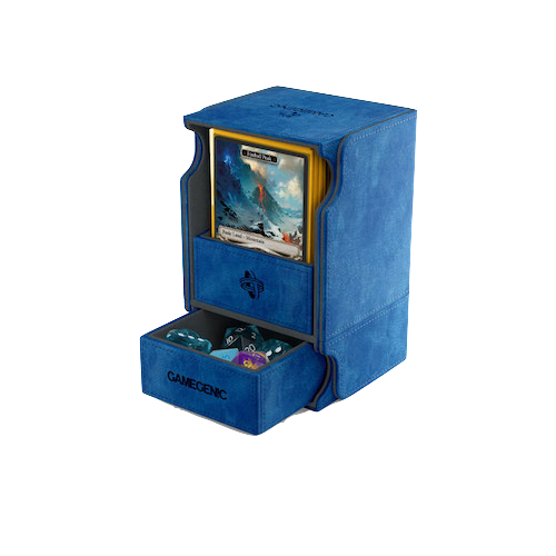 Watchtower 100+ Card Convertible Deck Box: Blue