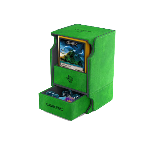 Watchtower 100+ Card Convertible Deck Box: Green