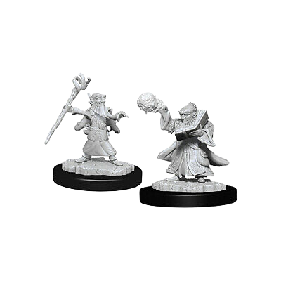 Dungeons & Dragons Miniatures - W6 Male Gnome Wizard