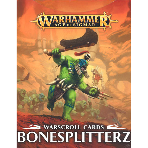 Warhammer Age of Sigmar - Warscroll Cards: Bonesplitterz