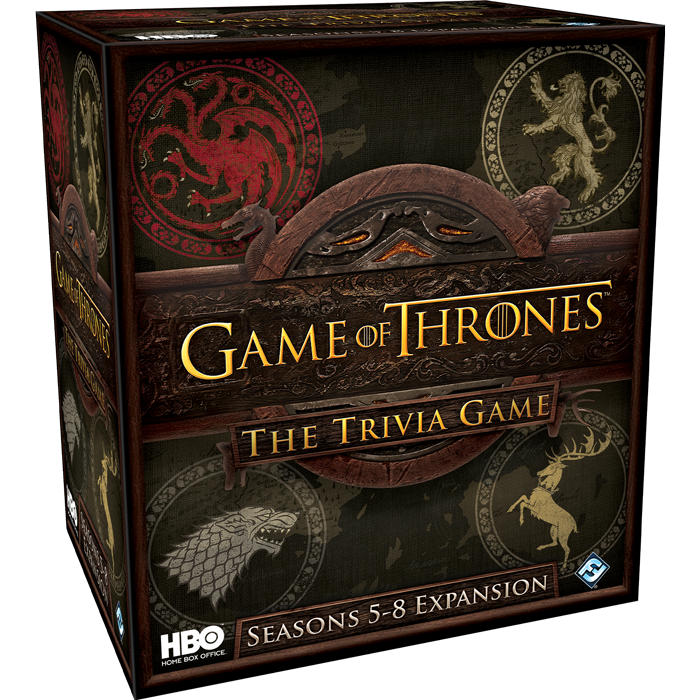 HBO Game of Thrones Trivia Game: Season 5-8 Expansion