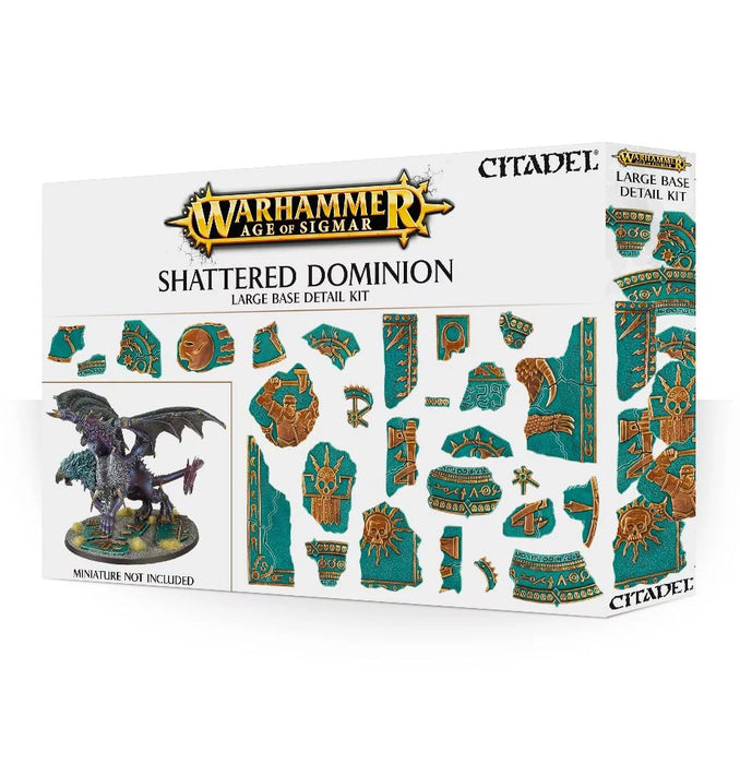 Warhammer Age of Sigmar-  Shattered Dominion Large Base Detail Kit