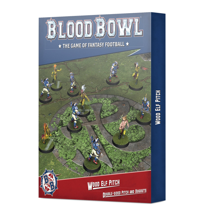 BLOOD BOWL: WOOD ELF PITCH & DUGOUTS