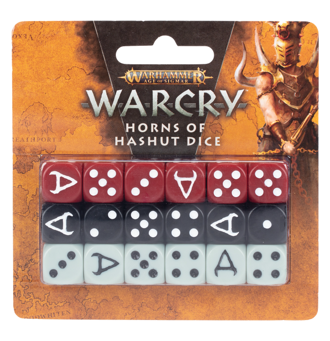 Warhammer - WARCRY: HORNS OF HASHUT DICE