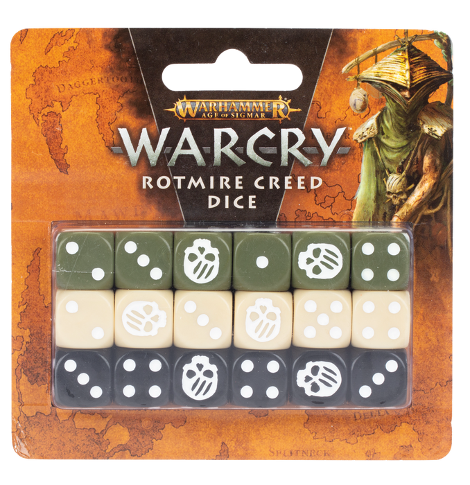 Warhammer - WARCRY: ROTMIRE CREED DICE