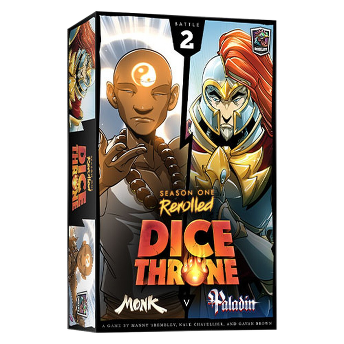 Dice Throne: Season One Rerolled - Box 2 - Monk vs Paladin