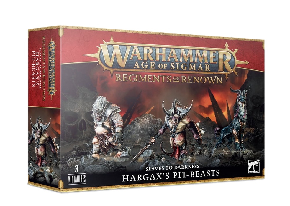Warhammer Age of Sigmar - Regiments of Renown: Hargax`s Pit-beasts