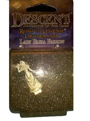 Descent (1st Edition) Miniatures: Road to Legend Lieutenant - Lady Eliza Farrow