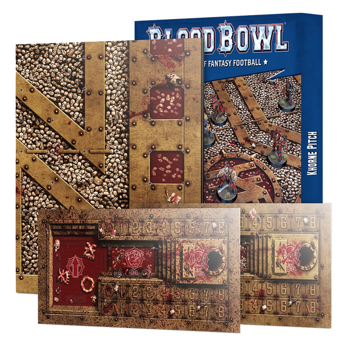 BLOOD BOWL: KHORNE PITCH and DUGOUTS