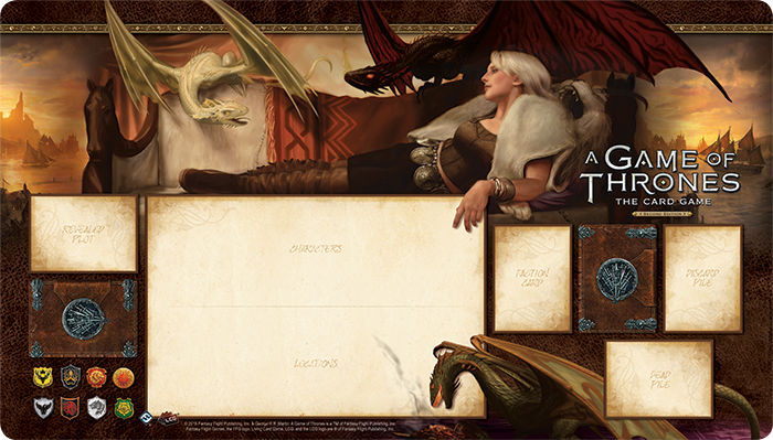 A Game of Thrones LCG (2nd Edition): Stormborn Playmat