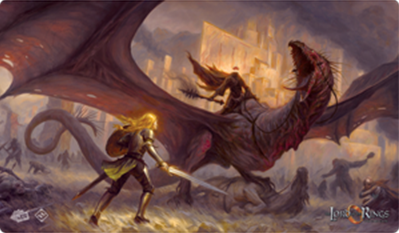 The Lord of the Rings LCG - The Flame of the West Playmat