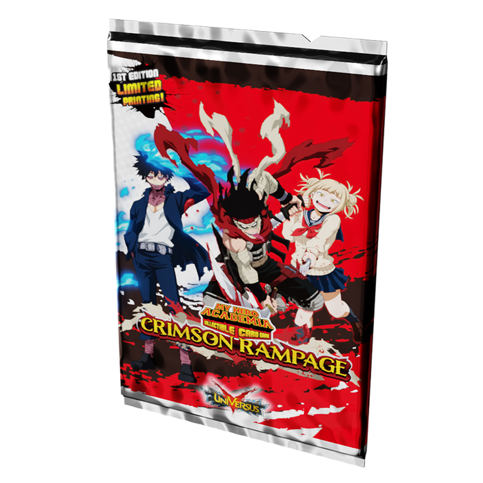 My Hero Academia Collectible Card Game: Crimson Rampage - Single Booster Pack Series 2