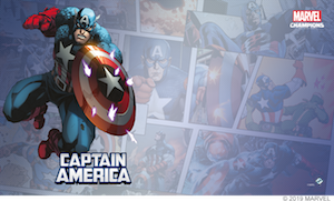 Marvel Champions LCG: Captain America Game Mat