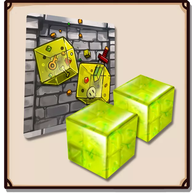 Dungeon Drop: Gelatinous Cubes