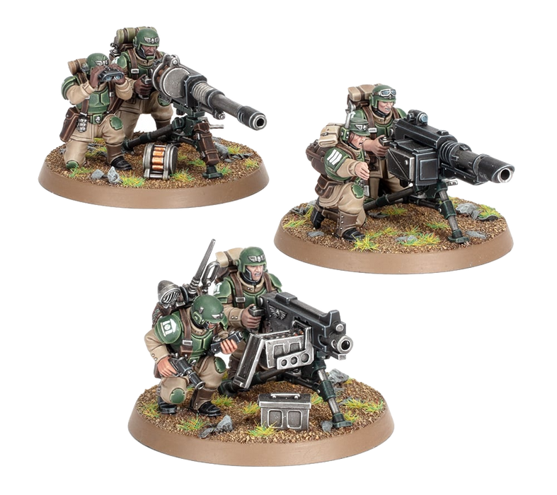 WARHAMMER 40000: ASTRA MILITARUM - CADIAN HEAVY WEAPONS SQUAD