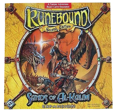 Runebound (2nd Edition): Sands of Al-Kalim Expansion