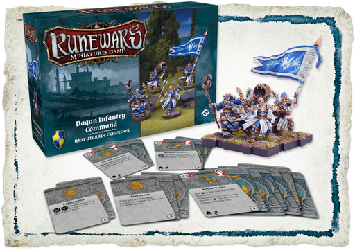 Runewars Miniatures Games: Daqan Infantry Command