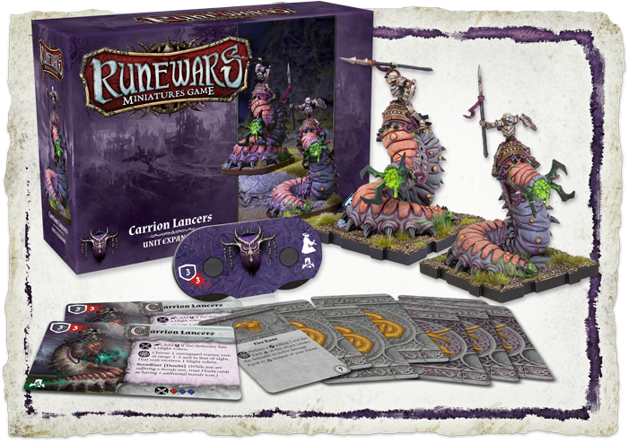 Runewars Miniatures Games: Carrion Lancers