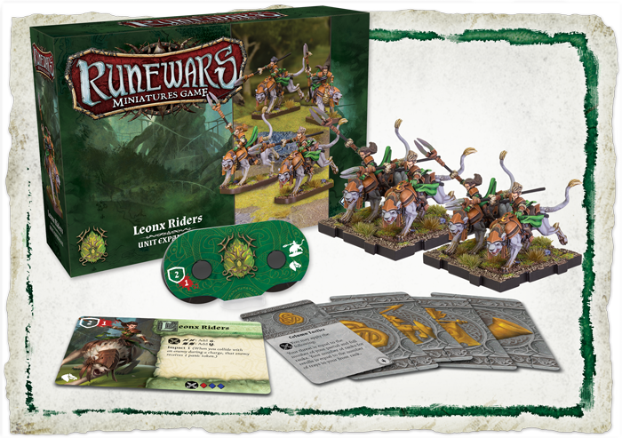 Runewars Miniatures Games: Leonx Riders Expansion