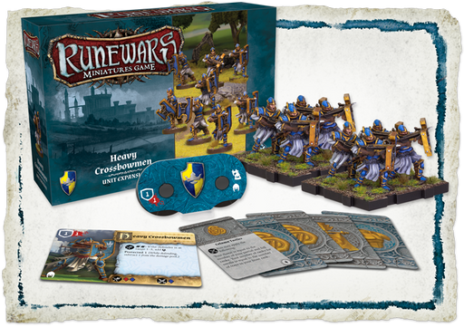 Runewars Miniatures Games: Heavy Crossbowmen