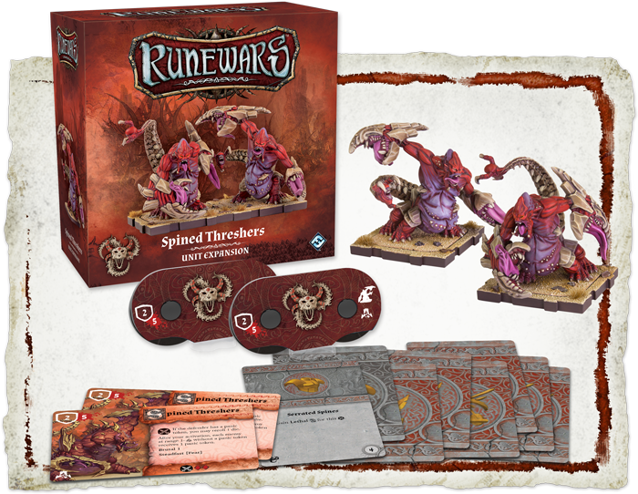Runewars Miniatures Games: Spined Threshers