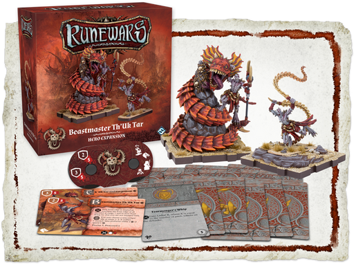 Runewars Miniatures Games: Beastmaster Th'Uk Tar