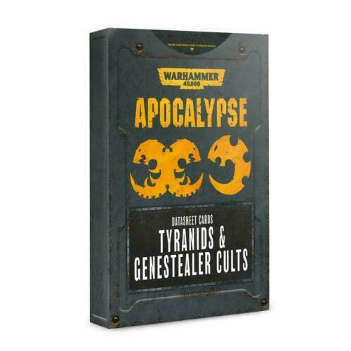 Warhammer 40000: Apocalypse - Tyranids and Genestealer Cults Datasheet Cards