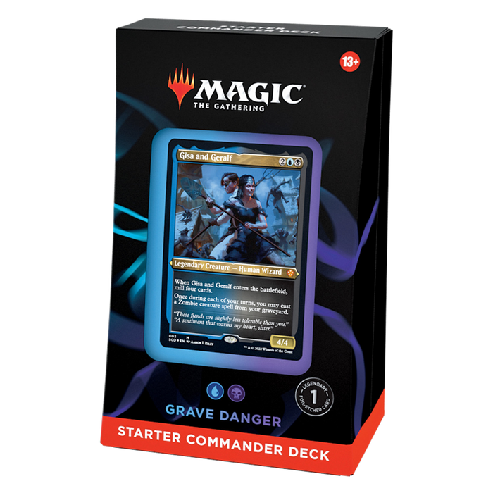 Magic the Gathering CCG: Starter Commander Deck Carton - Grave Danger