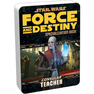 Star Wars RPG: Force and Destiny - Teacher Specialization Deck