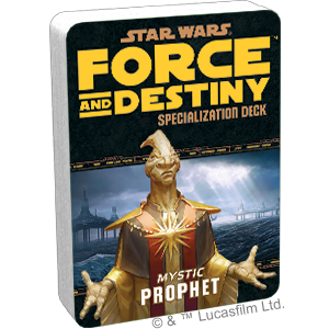 Star Wars RPG: Force and Destiny - Prophet Specialization Deck