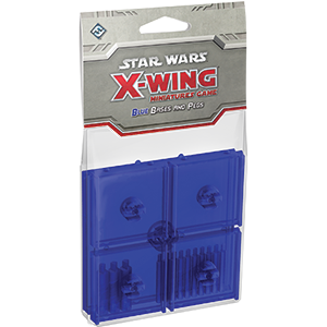 Star Wars: X-Wing (1st Edition) - Blue Bases and Pegs