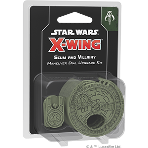 Star Wars: X-Wing (2nd Edition) - Scum Maneuver Dial Upgrade Kit