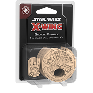 Star Wars: X-Wing (2nd Edition) - Galactic Republic Maneuver Dial Upgrade Kit