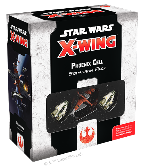 Star Wars: X-Wing (2nd Edition) - Phoenix Cell Squadron Pack