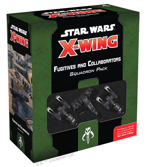 Star Wars: X-Wing (2nd Edition) - Fugitives and Collaborators Squadron Pack