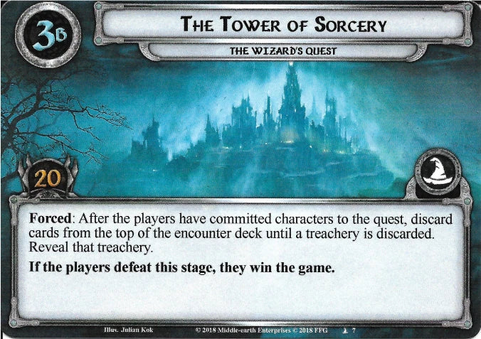 The Lord of the Rings LCG: The Wizards Quest Custom Scenario Kit