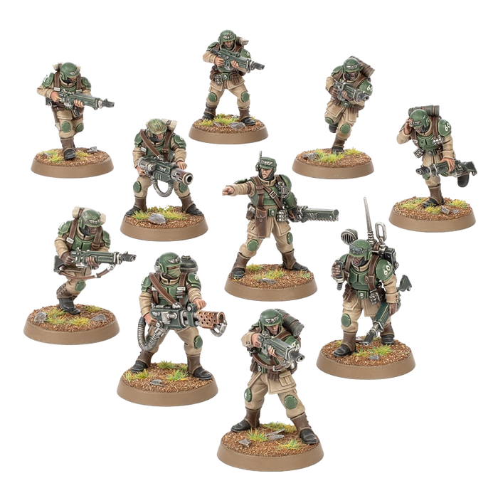 Warhammer 40k - ASTRA MILITARUM - CADIAN SHOCK TROOPS