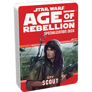 Star Wars RPG: Age of Rebellion - Scout Specialization Deck
