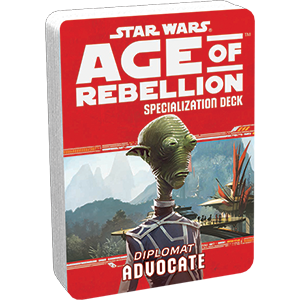 Star Wars RPG: Age of Rebellion - Advocate Specialization Deck