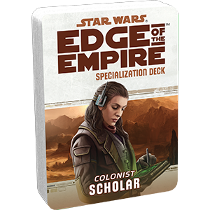 Star Wars RPG: Edge of the Empire - Scholar Specialization Deck