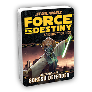 Star Wars RPG: Force and Destiny - Soresu Defender Specialization Deck