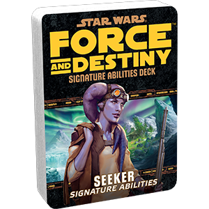 Star Wars RPG: Force and Destiny - Seeker Signature Abilities Deck