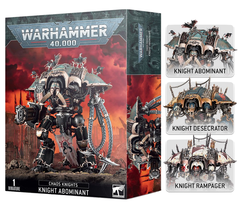 Warhammer 40000 - Chaos Knights: Knight Abominant