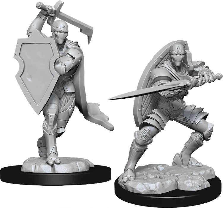Dungeons & Dragons: Nolzurs Marvelous Unpainted Miniatures - Warforged Fighter Male