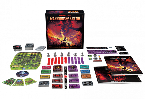 Dungeons and Dragons: Dragonlance - Warriors of Krynn Board Game