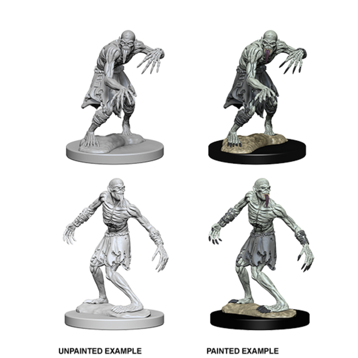 Dungeons and Dragons Nolzur`s Marvelous Unpainted Miniatures: W1 Ghouls